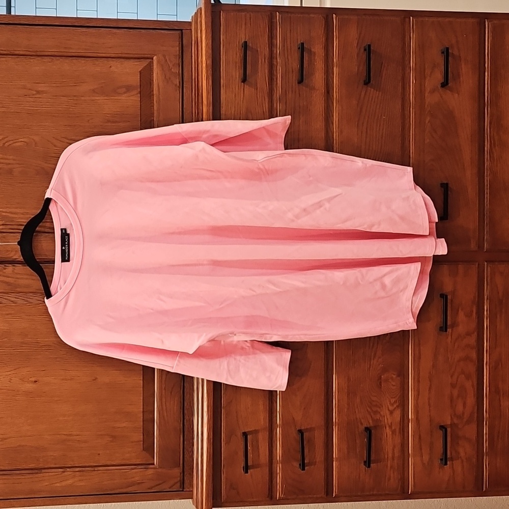 Pomander Place Tuckernuck Women's Pink Sue Sweatshirt Dress T-Shirt Dress XS S.
